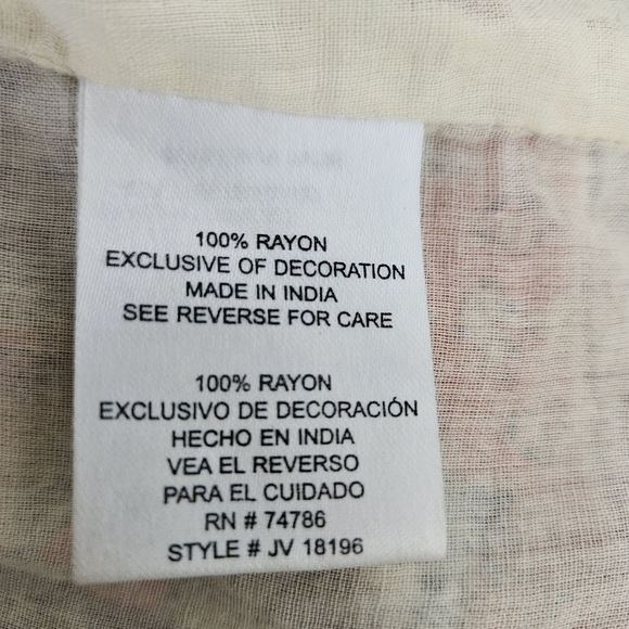 Altar'd State Womens Boho Bell Sleeve Mini Dress Sz Small - Picture 13 of 13